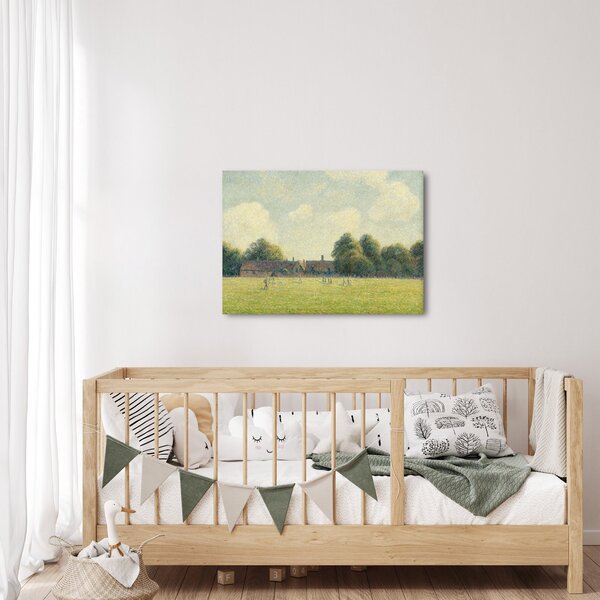Obraz - Camille Pissarro, Hampton Court Green, reprodukcje (70x50 cm)
