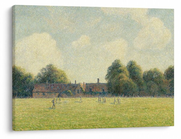 Obraz - Camille Pissarro, Hampton Court Green, reprodukcje (70x50 cm)