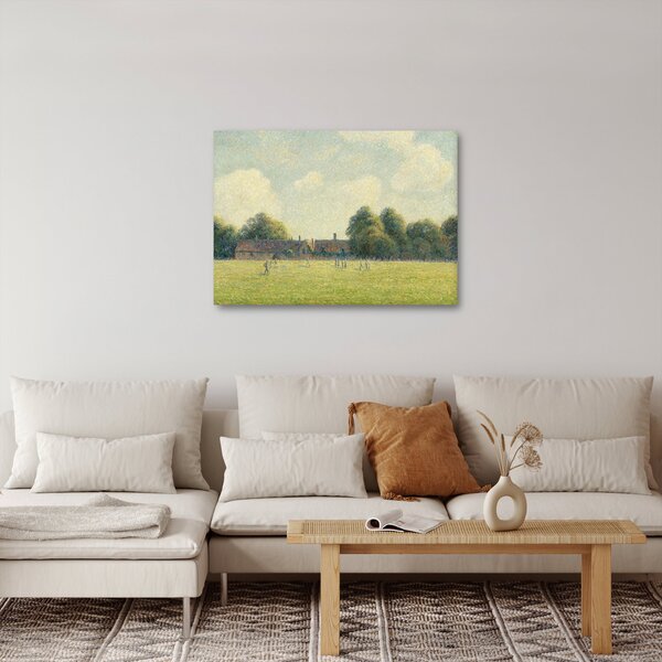 Obraz - Camille Pissarro, Hampton Court Green, reprodukcje (70x50 cm)