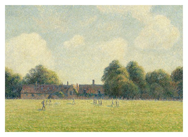 Obraz - Camille Pissarro, Hampton Court Green, reprodukcje (70x50 cm)