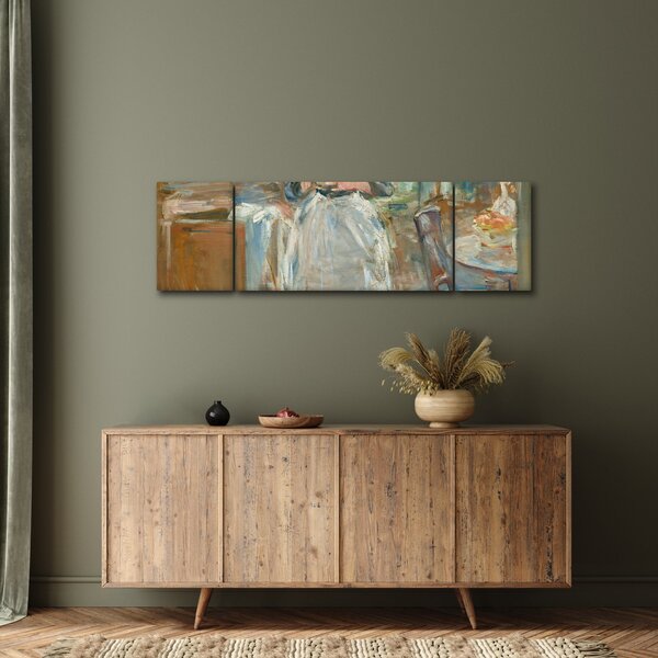 Obraz - Berthe Morisoti, In the Dining Room, reprodukcje (170x50 cm)