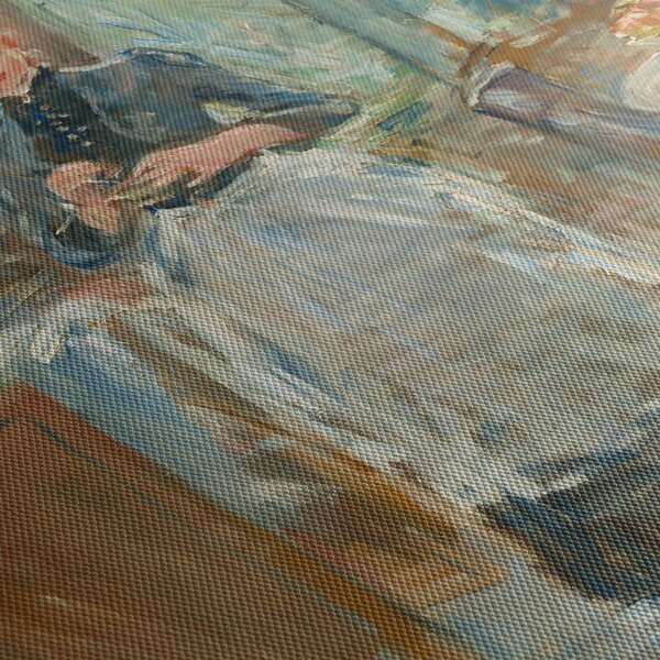 Obraz - Berthe Morisoti, In the Dining Room, reprodukcje (170x50 cm)