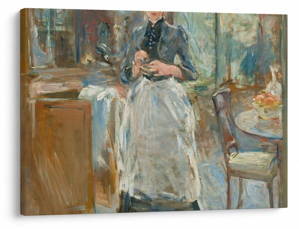 Obraz - Berthe Morisoti, In the Dining Room, reprodukcje (70x50 cm)