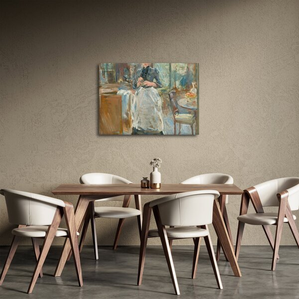 Obraz - Berthe Morisoti, In the Dining Room, reprodukcje (70x50 cm)