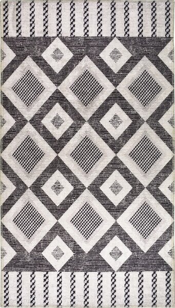 Szary dywan odpowiedni do prania 80x50 cm – Vitaus