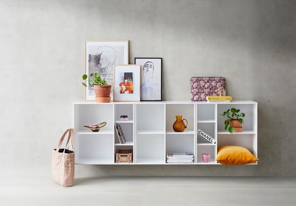 Biały modułowy system półek 68,5x69 cm Mistral Kubus – Hammel Furniture