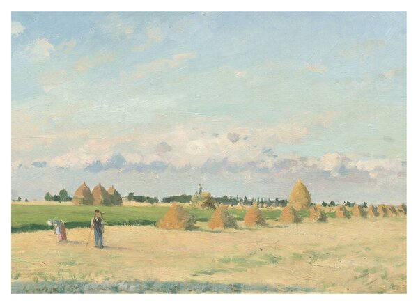 Obraz - Camille Pissarro, Landscape, Ile de France, reprodukcje (70x50 cm)