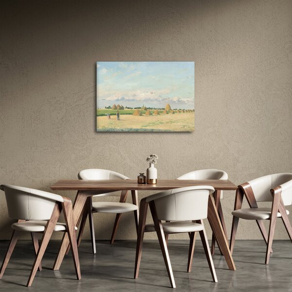 Obraz - Camille Pissarro, Landscape, Ile de France, reprodukcje (70x50 cm)
