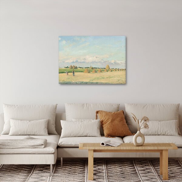 Obraz - Camille Pissarro, Landscape, Ile de France, reprodukcje (70x50 cm)