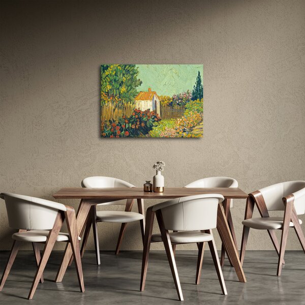 Obraz - Imitator of Vincent van Gogh, Landscape, reprodukcje (70x50 cm)