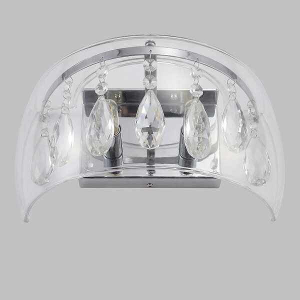 LAMPA ŚCIENNA KINKIET NOWOCZESNY TOSSO CLEAR W1