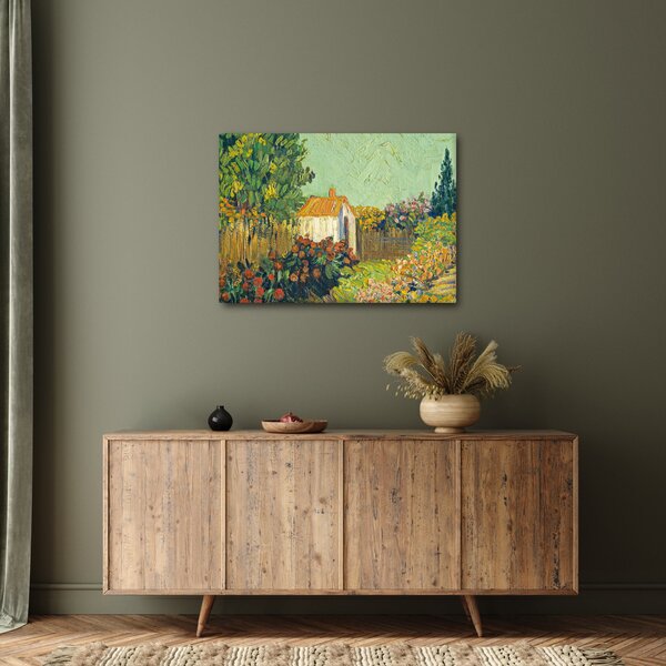 Obraz - Imitator of Vincent van Gogh, Landscape, reprodukcje (70x50 cm)