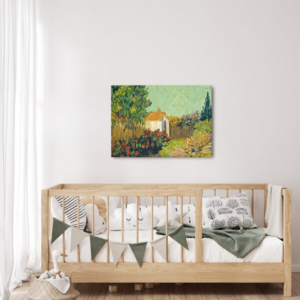 Obraz - Imitator of Vincent van Gogh, Landscape, reprodukcje (70x50 cm)