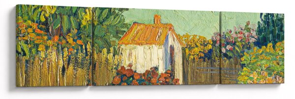Obraz - Imitator of Vincent van Gogh, Landscape, reprodukcje (170x50 cm)