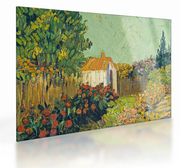 Obraz na szkle - Imitator of Vincent van Gogh, Landscape, reprodukcje (70x50 cm)