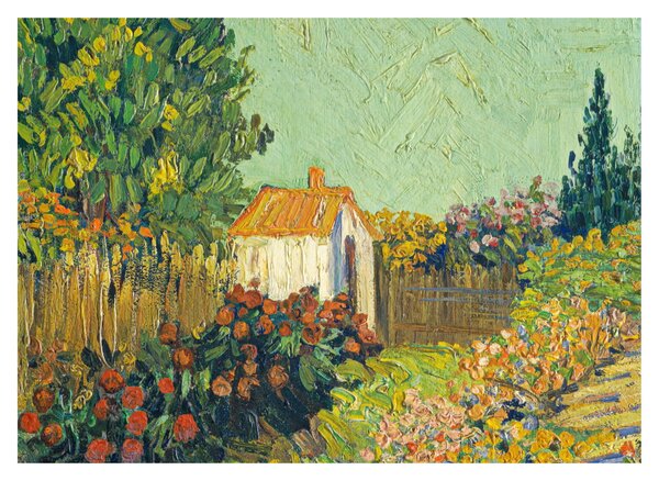 Obraz na szkle - Imitator of Vincent van Gogh, Landscape, reprodukcje (70x50 cm)