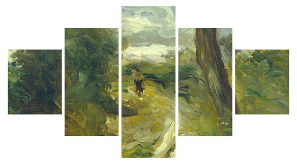 Obraz - Auguste Renoir, Landscape between Storms, reprodukcje (125x70 cm)