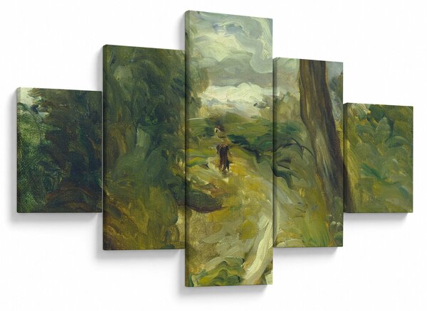 Obraz - Auguste Renoir, Landscape between Storms, reprodukcje (125x70 cm)