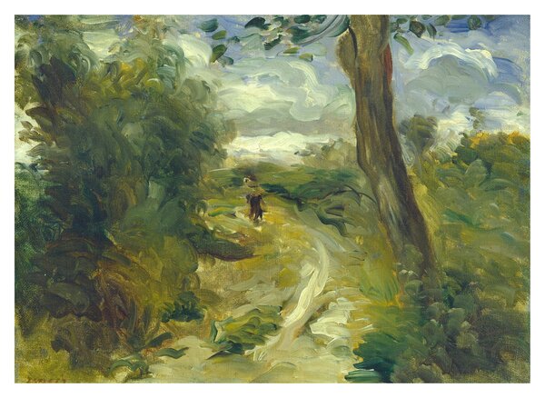 Obraz na szkle - Auguste Renoir, Landscape between Storms, reprodukcje (70x50 cm)