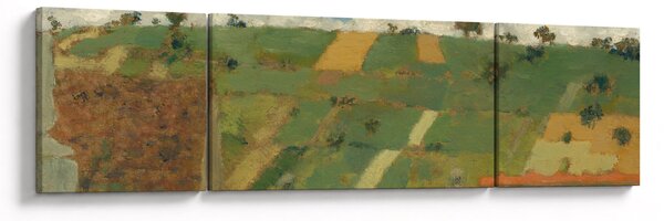 Obraz - Edouard Vuillard, Landscape of the Ile de France, reprodukcje (170x50 cm)