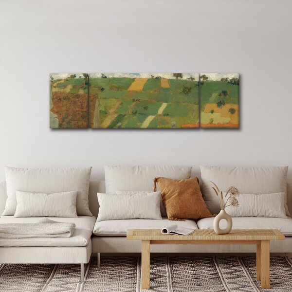 Obraz - Edouard Vuillard, Landscape of the Ile de France, reprodukcje (170x50 cm)
