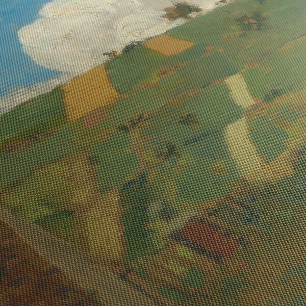 Obraz - Edouard Vuillard, Landscape of the Ile de France, reprodukcje (125x70 cm)