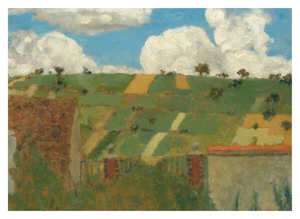 Obraz - Edouard Vuillard, Landscape of the Ile de France, reprodukcje (70x50 cm)