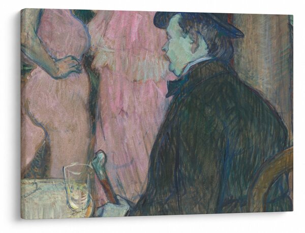 Obraz - Henri de Toulouse-Lautrec, Maxime Dethomas, reprodukcje (70x50 cm)