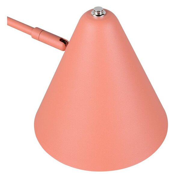 Pomarańczowa lampa stojąca z elastyczną konstrukcją (wysokość 126,5 cm) Cosima – Trio