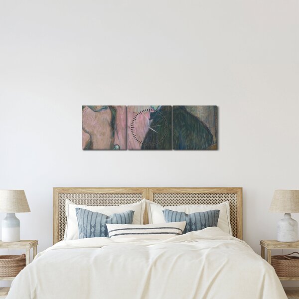 Obraz - Henri de Toulouse-Lautrec, Maxime Dethomas, reprodukcje (z zegarem) (90x30 cm)