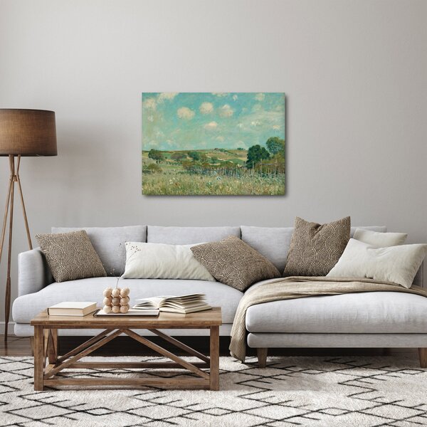 Obraz - Alfred Sisley, Meadow, reprodukcje (70x50 cm)