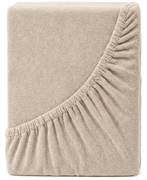 4Home prześcieradło frotte IDEAL kawowy, 140–160 x 200 cm, 140–160 x 200 cm