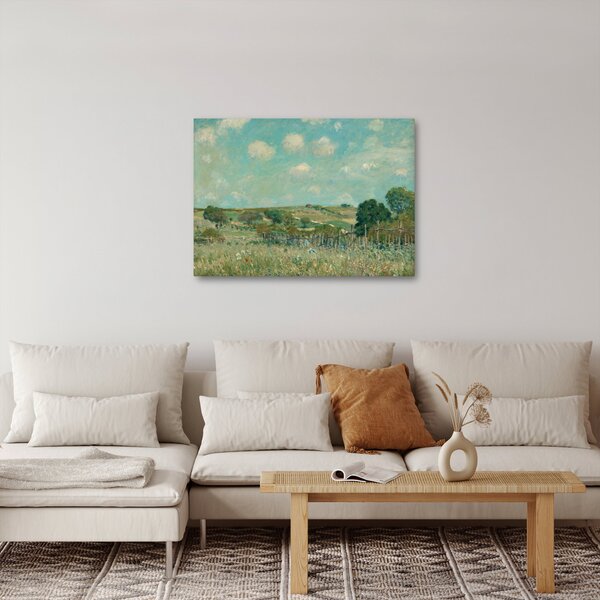 Obraz - Alfred Sisley, Meadow, reprodukcje (70x50 cm)
