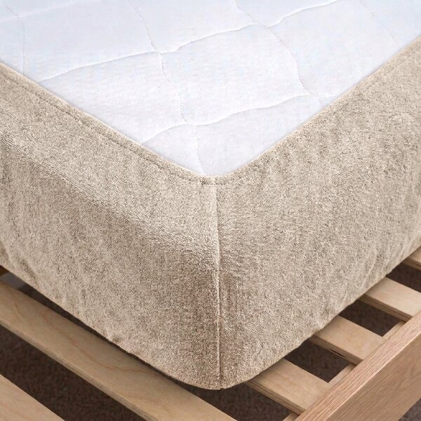 4Home prześcieradło frotte IDEAL kawowy, 140–160 x 200 cm, 140–160 x 200 cm