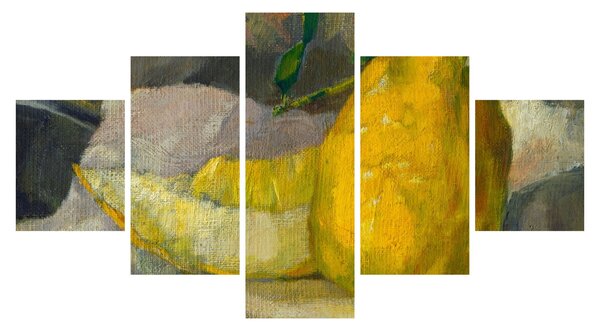 Obraz - French 19th Century, Melon and Lemon, reprodukcje (125x70 cm)