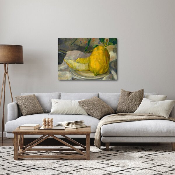 Obraz - French 19th Century, Melon and Lemon, reprodukcje (70x50 cm)
