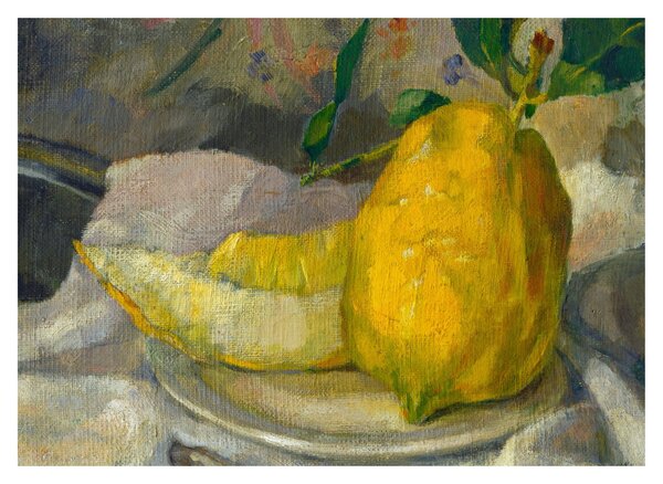 Obraz - French 19th Century, Melon and Lemon, reprodukcje (70x50 cm)