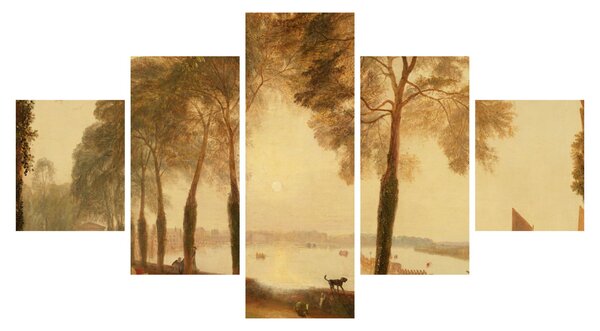 Obraz - Joseph Mallord William Turner, Mortlake Terrace, reprodukcje (125x70 cm)