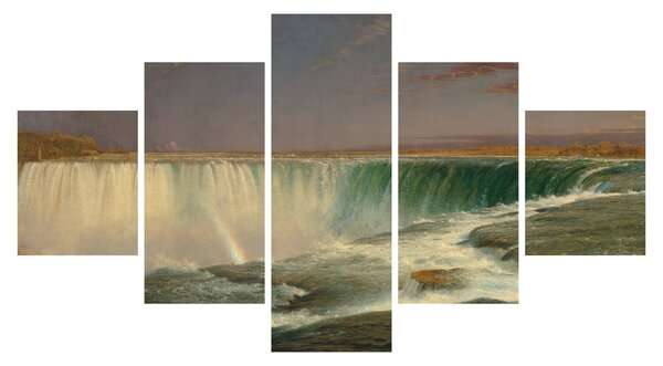 Obraz - Frederic Edwin Church, Niagara, reprodukcje (125x70 cm)