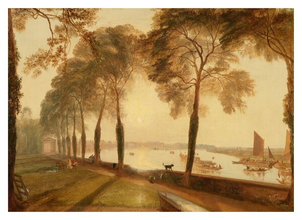 Obraz na szkle - Joseph Mallord William Turner, Mortlake Terrace, reprodukcje (70x50 cm)
