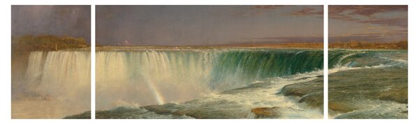 Obraz - Frederic Edwin Church, Niagara, reprodukcje (170x50 cm)