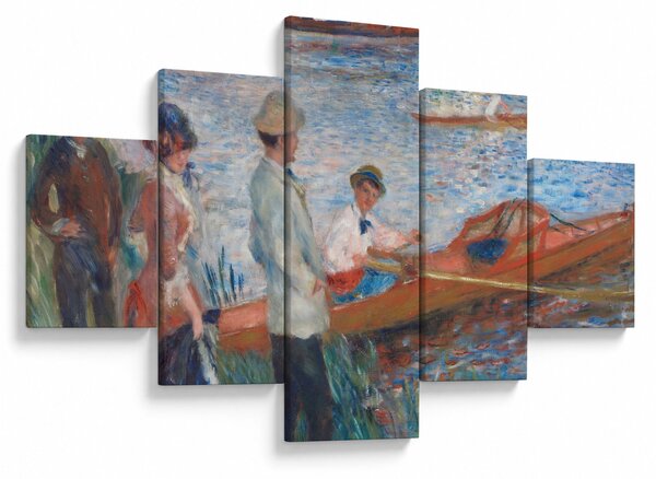 Obraz - Auguste Renoir, Oarsmen at Chatou, reprodukcje (125x70 cm)