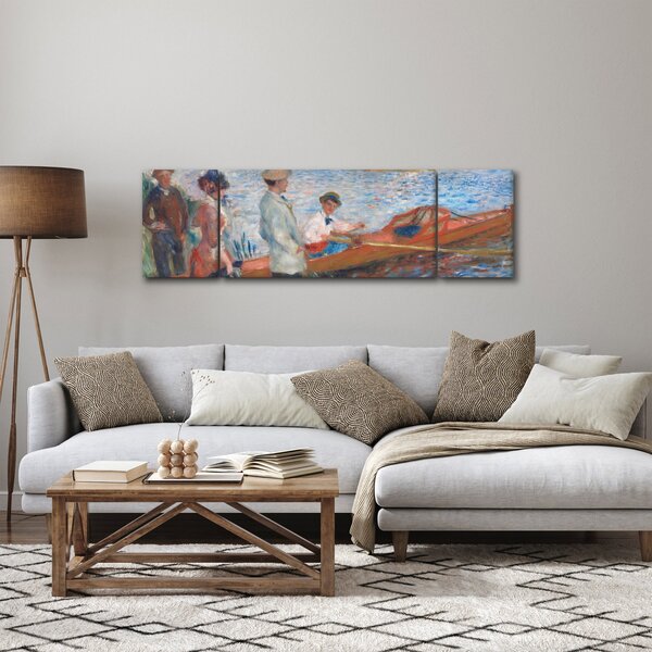 Obraz - Auguste Renoir, Oarsmen at Chatou, reprodukcje (170x50 cm)