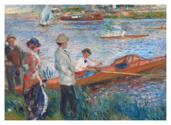 Obraz - Auguste Renoir, Oarsmen at Chatou, reprodukcje (70x50 cm)