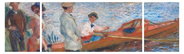 Obraz - Auguste Renoir, Oarsmen at Chatou, reprodukcje (170x50 cm)