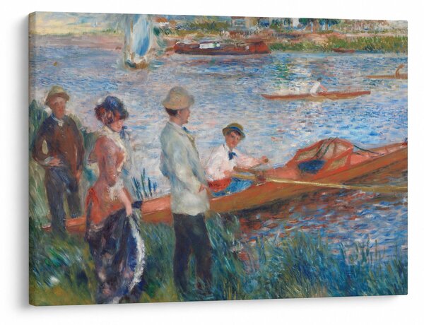 Obraz - Auguste Renoir, Oarsmen at Chatou, reprodukcje (70x50 cm)