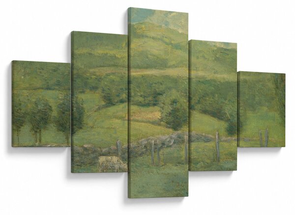 Obraz - Julian Alden Weir, Obweebetuck, reprodukcje (125x70 cm)