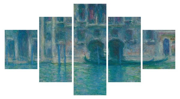 Obraz - Claude Monet, Palazzo da Mula, Venice, reprodukcje (125x70 cm)