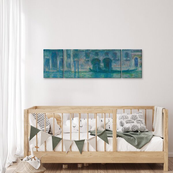 Obraz - Claude Monet, Palazzo da Mula, Venice, reprodukcje (170x50 cm)