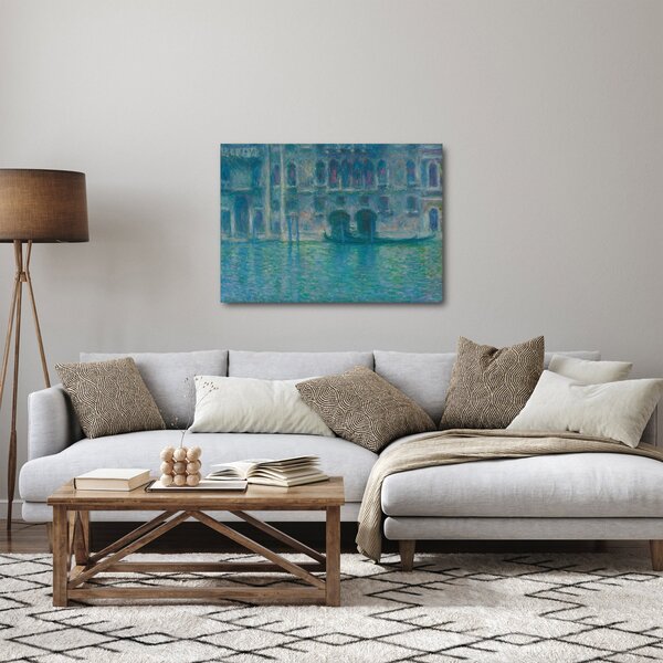 Obraz - Claude Monet, Palazzo da Mula, Venice, reprodukcje (70x50 cm)